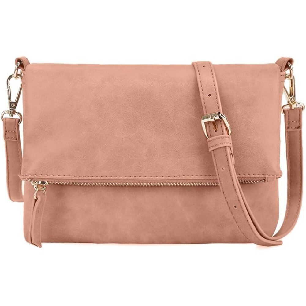 〽️Women Oak Multi-Functional Wristlet Crossbody Purse Shoulder Bag